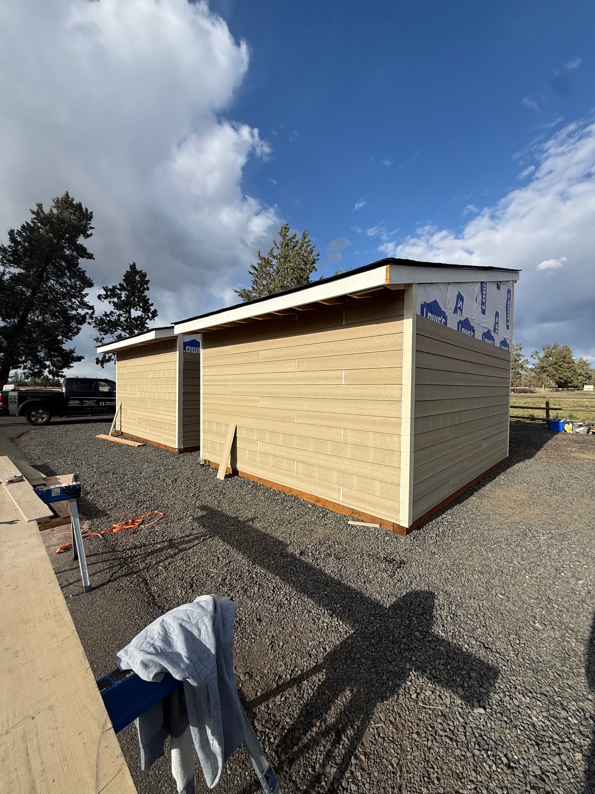 Fresh Siding Installation on a Rural Outbuilding That Needed It