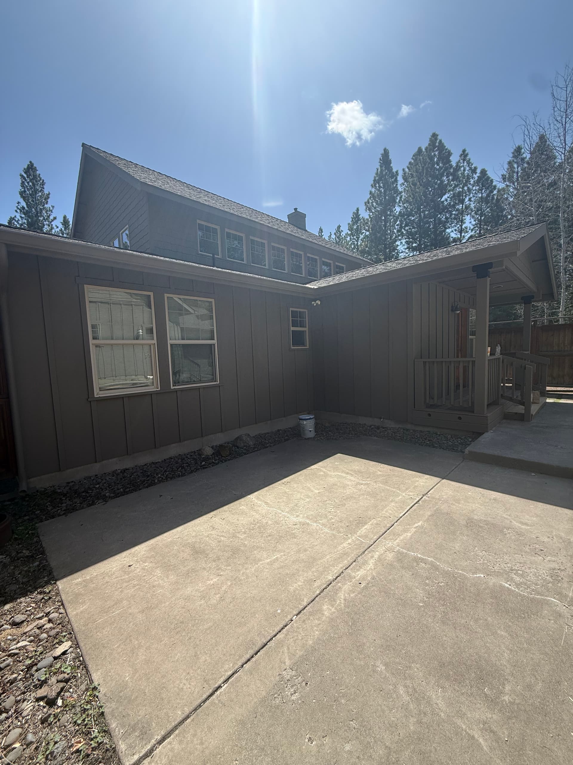 Gallery photos for Cedar Home Exterior Paint Job in La Pine: Image #7