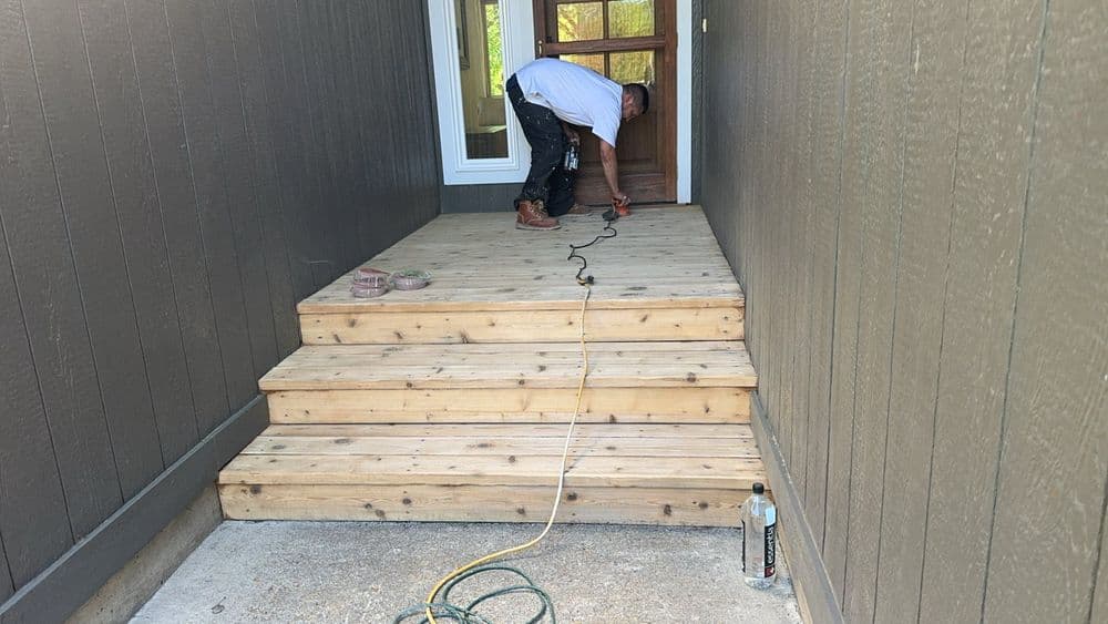 Gallery photos for Multi-Level Wood Deck Build in Eagle Crest OR: Image #2