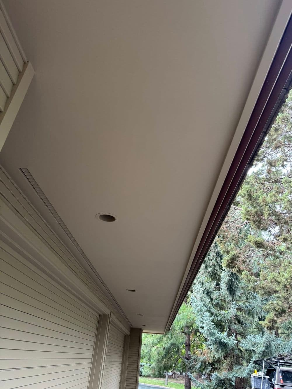 Project Exterior Soffit and Stucco Repaint on a Tumalo Home image